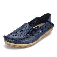 New Arrival Women Flats Shoes Women loafers Ladies Slip on Flats 9 color Genuine Leather Driving Shoes Women Shoes