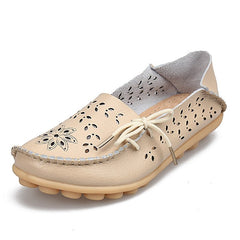 New Arrival Women Flats Shoes Women loafers Ladies Slip on Flats 9 color Genuine Leather Driving Shoes Women Shoes